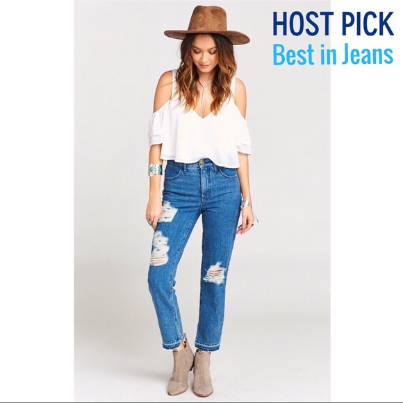 Show Me Your MuMu Denim - NWOT Show Me Your Mumu Brooklyn High Waist Jeans